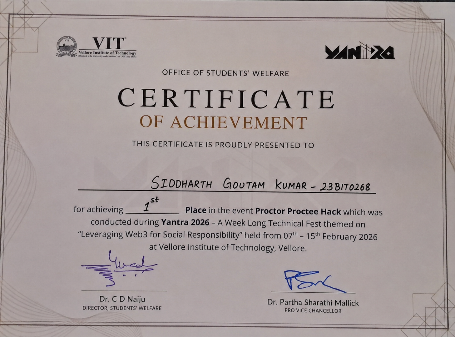 Leadership Award